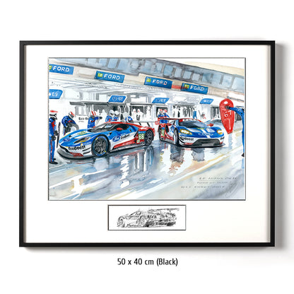 #0683  'Ford GT Pit Stop'