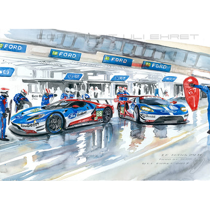 #0683  'Ford GT Pit Stop'