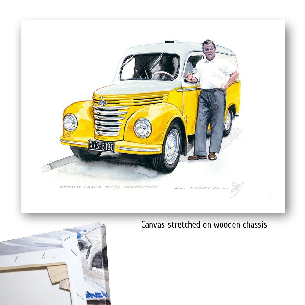 #0725 ""Norwed Framo, panel van""