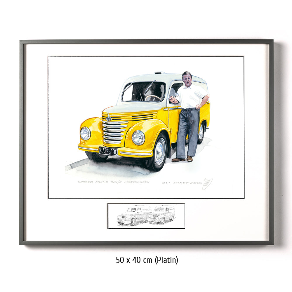 #0725 ""Norwed Framo, panel van""