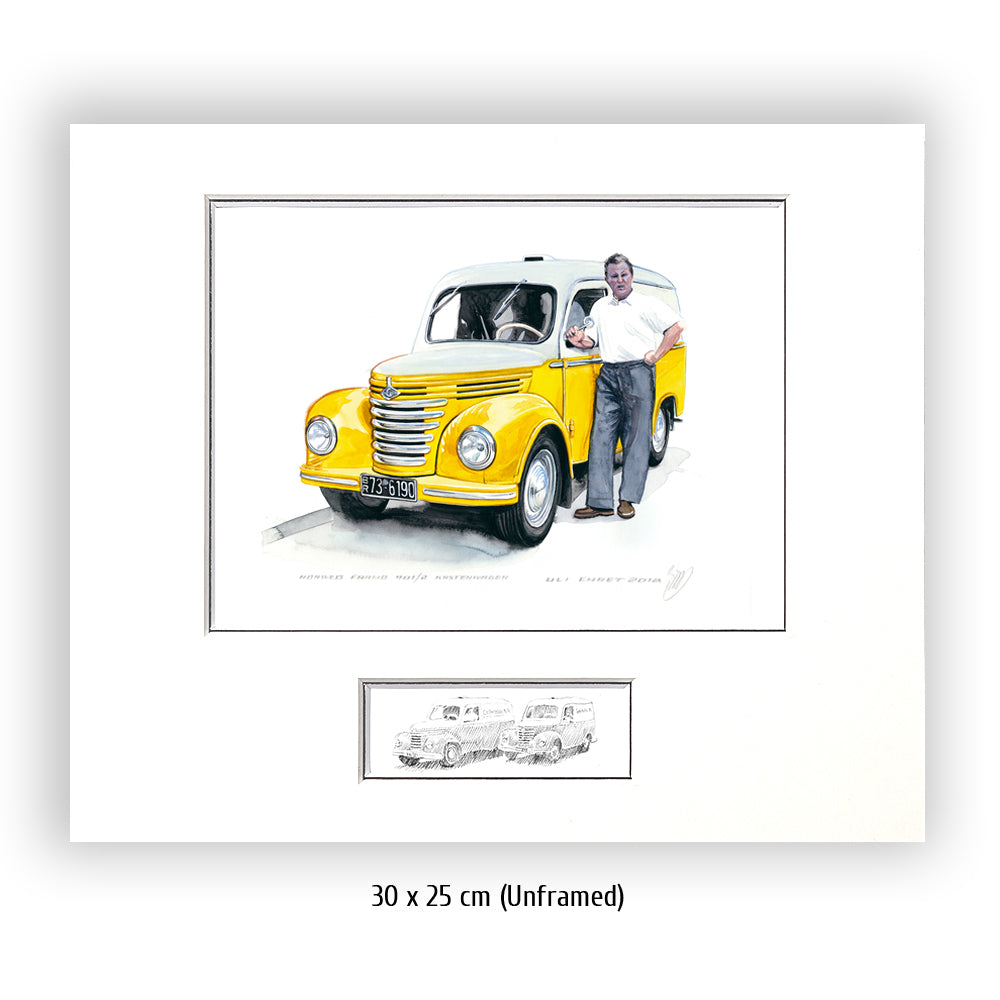 #0725 ""Norwed Framo, panel van""