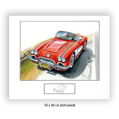 #0726 A  'Corvette C1 Convertible'