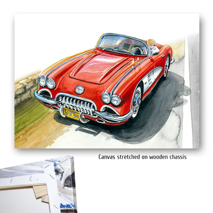 #0726 A  'Corvette C1 Convertible'