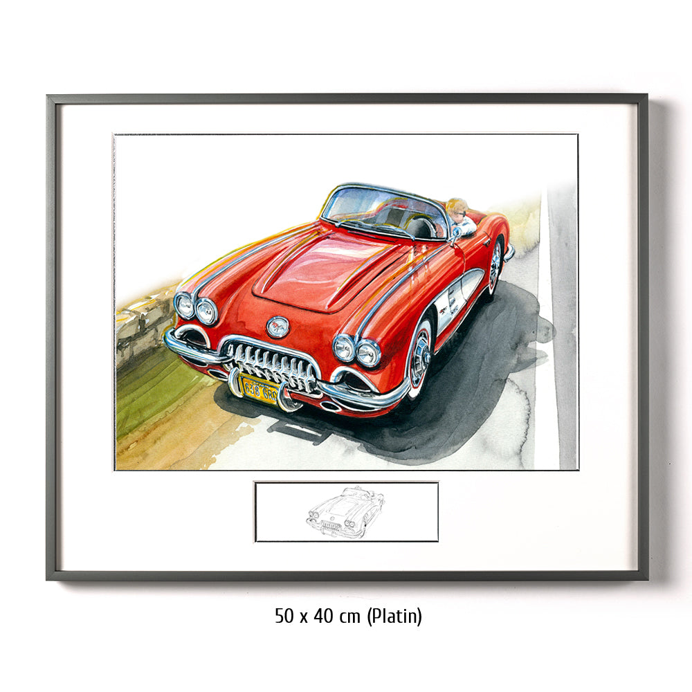 #0726 A 'Corvette C1 Convertible