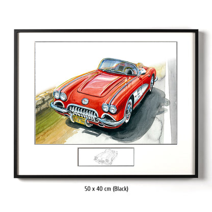 #0726 A  'Corvette C1 Convertible'