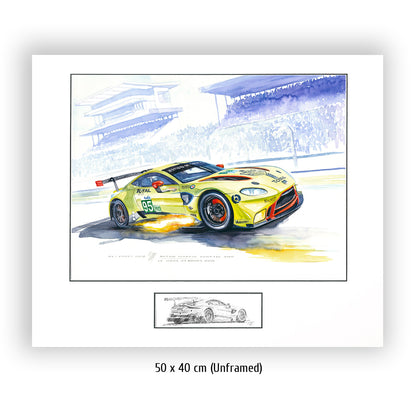 #0729 'Aston Martin Vantage GTE #95