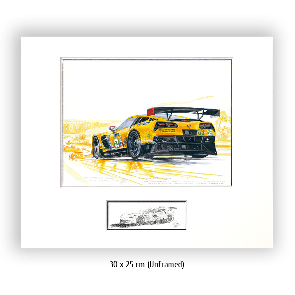 #0739 A ""Corvette C7.R #63""
