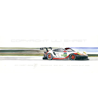 #0743 A  "Porsche 991 RSR GTE #91"