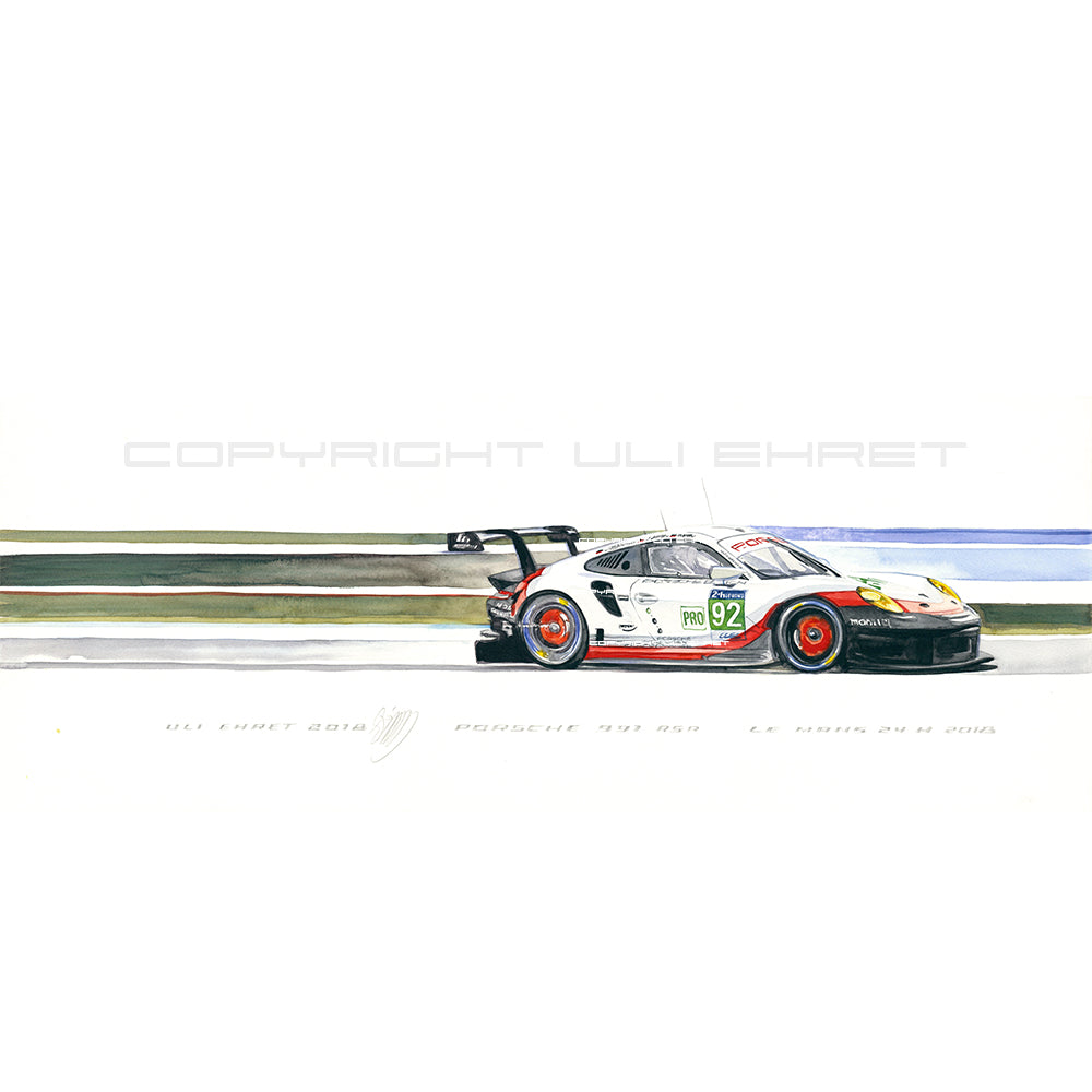 #0743 C ""Porsche 991 RSR GTE #92""