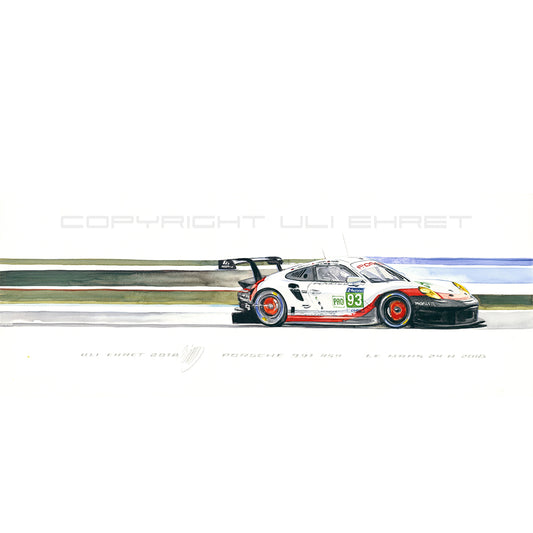 #0743 E ""Porsche 991 RSR GTE #93""