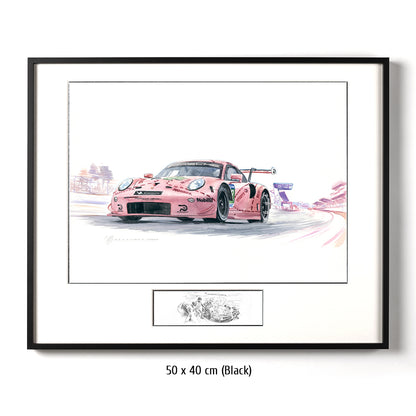 #0744 ""Porsche 991 RSR GTE #92""