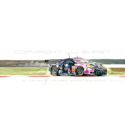#0747  "Porsche 911 RSR Pink Ribbon"