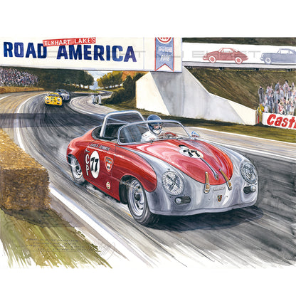 #0758  'Bruce Jennings, Porsche 356 Speedster'