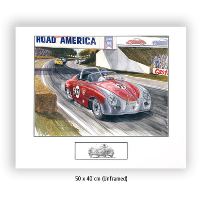 #0758  'Bruce Jennings, Porsche 356 Speedster'