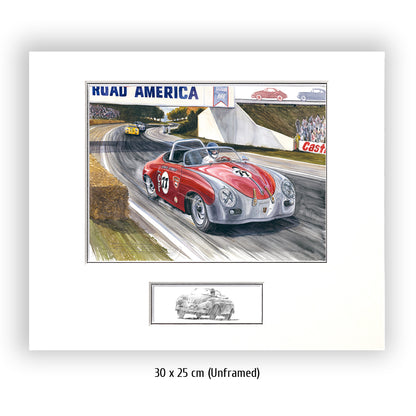 #0758  'Bruce Jennings, Porsche 356 Speedster'
