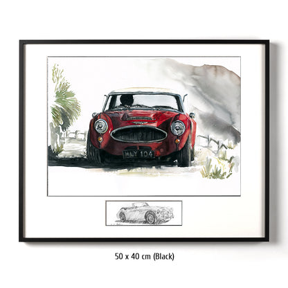 #0075  'Austin Healey 3000'