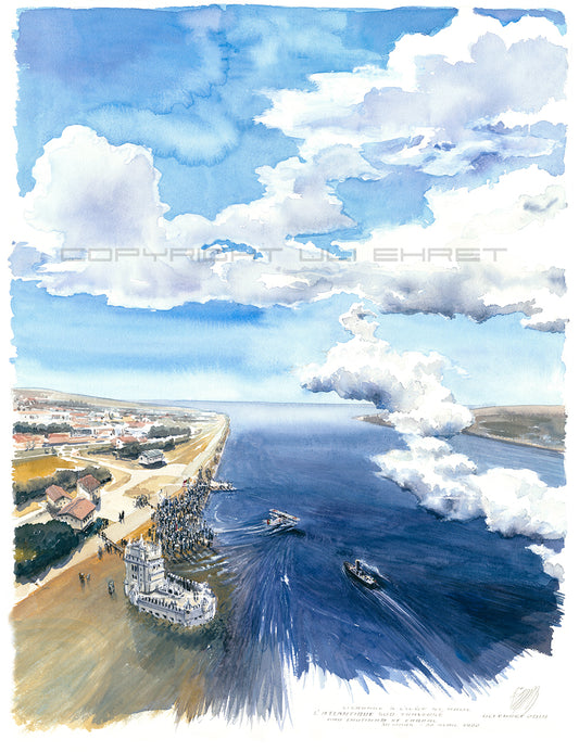 #0774 » L ́ Atlantique du Sud Traversé «