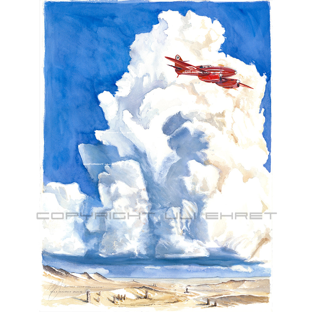 #0787 'Comet over Palmyra