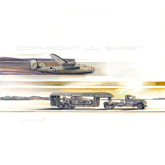 #0793 XS 'Hotrod and Liberator B26