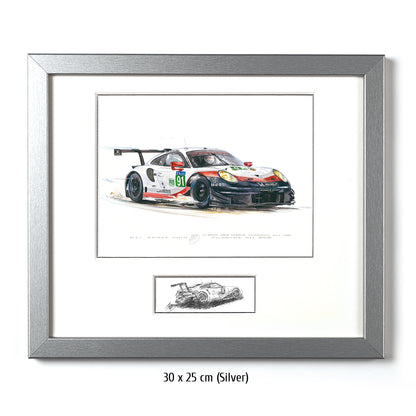 #0804 A  "Porsche 911 RSR #91"