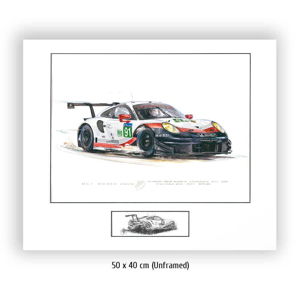 #0804 A ""Porsche 911 RSR #91""