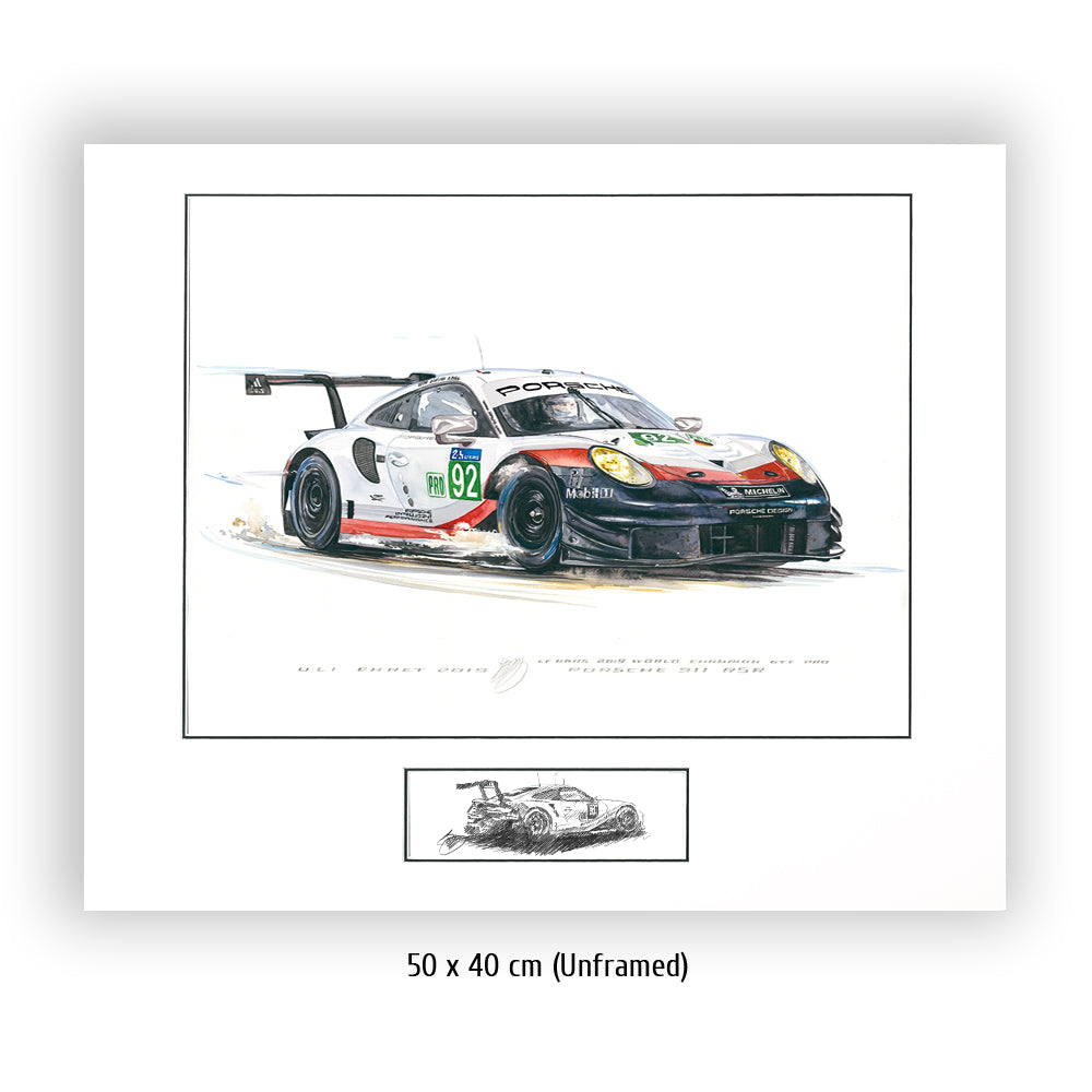 #0804 B ""Porsche 911 RSR #92""