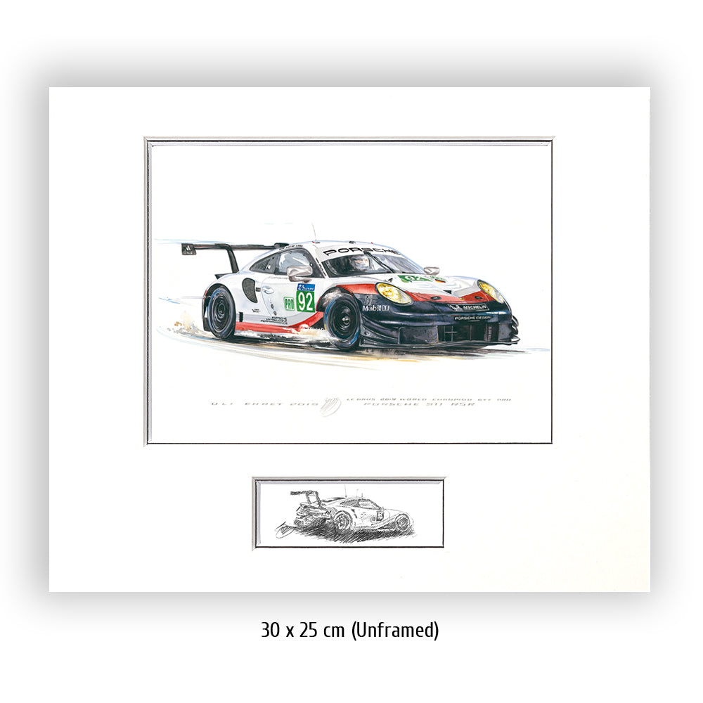 #0804 B ""Porsche 911 RSR #92""