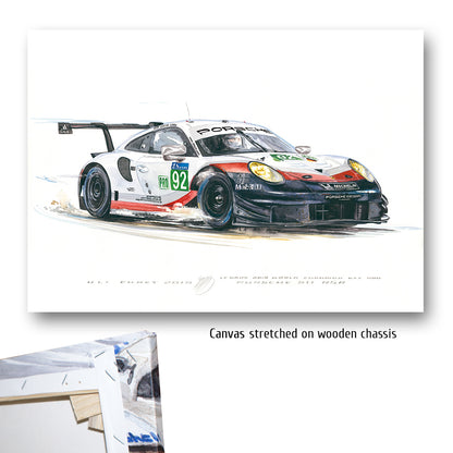 #0804 B  "Porsche 911 RSR #92"