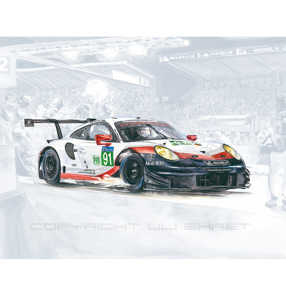 #0804 A ""Porsche 911 RSR #91""