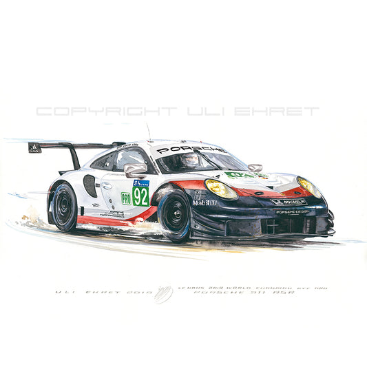 #0804 B ""Porsche 911 RSR #92""