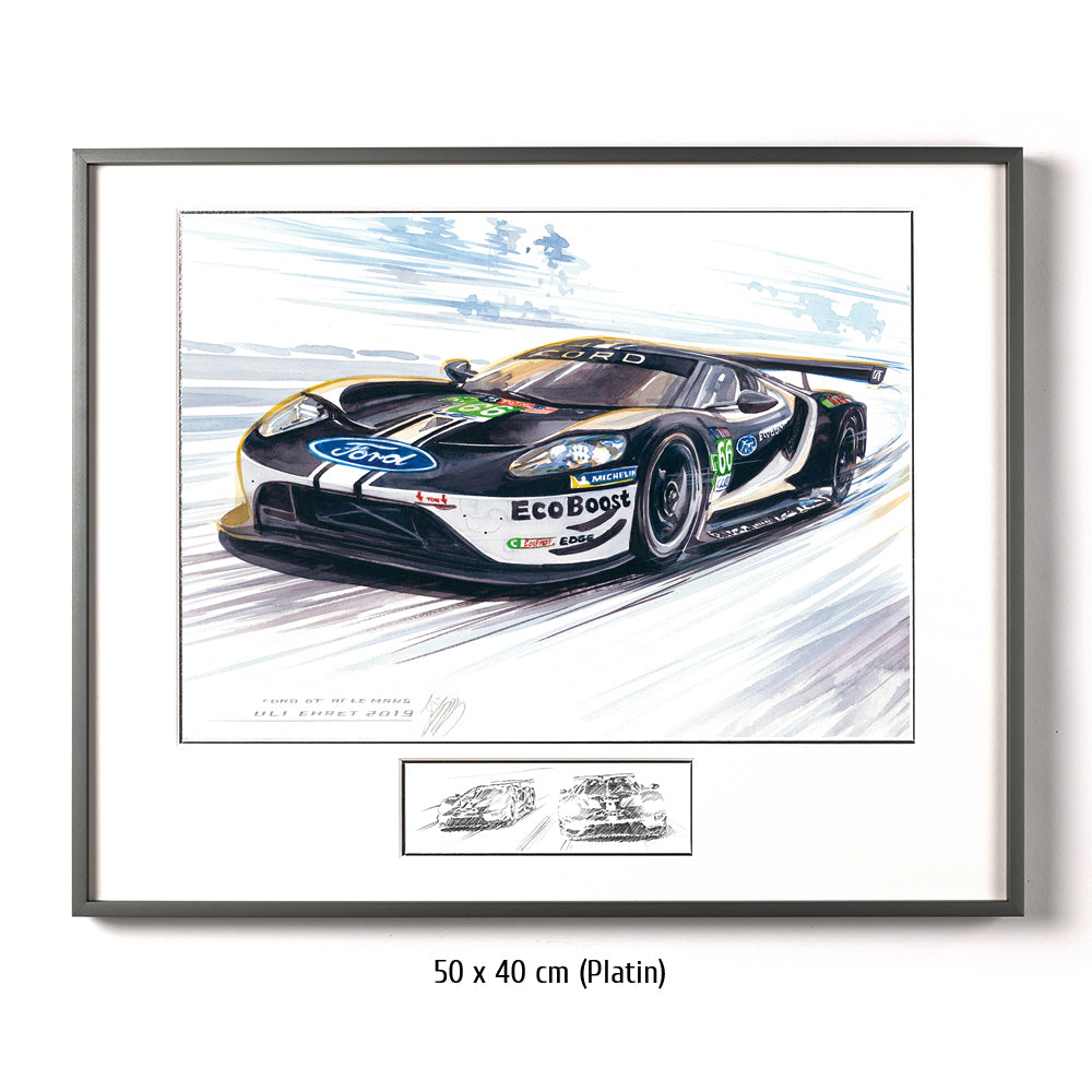 #0813 E 'Ford GT #66 Le Mans 24H 2019