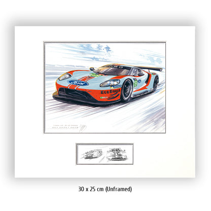 #0813 'D  'Ford GT #69 Le Mans 24H 2019'