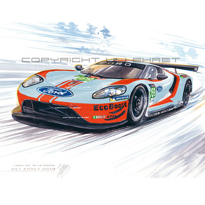 #0813 'D  'Ford GT #69 Le Mans 24H 2019'