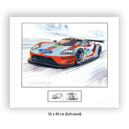 #0813 'D  'Ford GT #69 Le Mans 24H 2019'