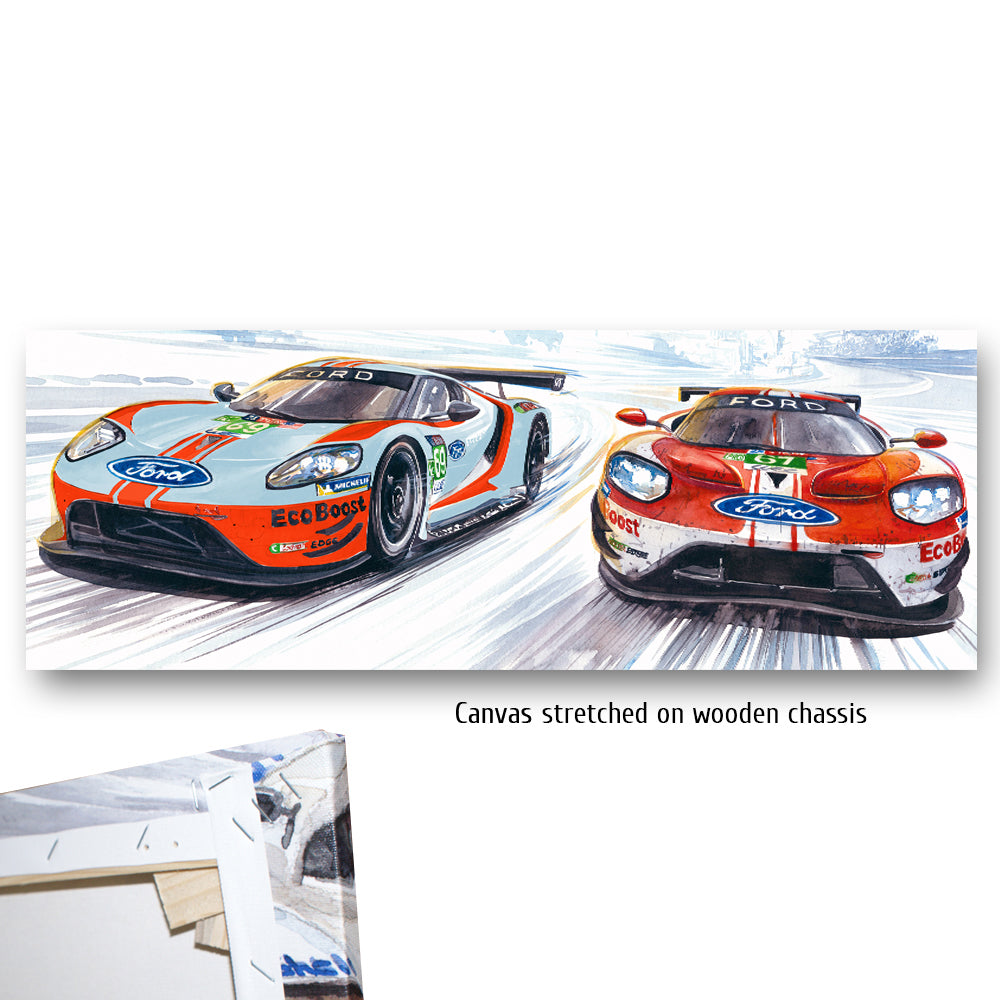 #0813 B 'Ford GT #69 & #67 Le Mans 2019