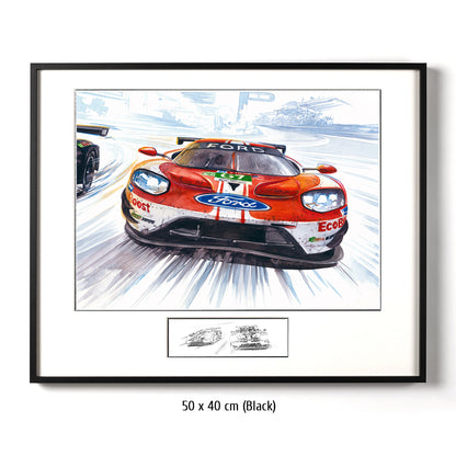 #0813 C  'Ford GT #67 Le Mans 2019'