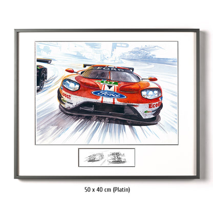 #0813 C  'Ford GT #67 Le Mans 2019'