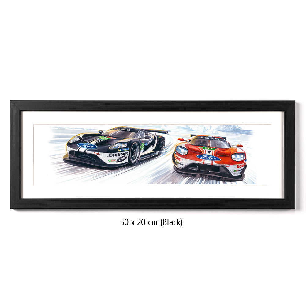#0813 'Ford GT #66 & #67 Le Mans 2019