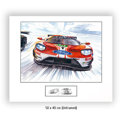 #0813 C  'Ford GT #67 Le Mans 2019'