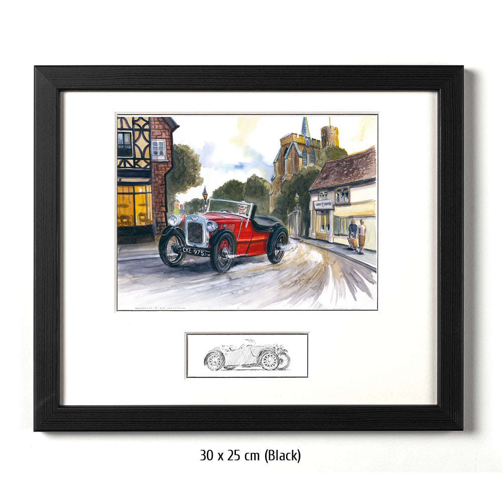#0829 'Austin 7 at Hitchin