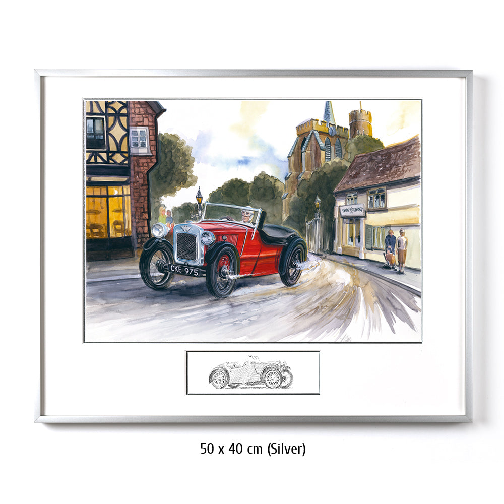 #0829 'Austin 7 at Hitchin