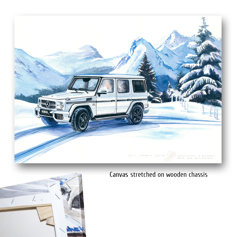 #0831 ""Mercedes G-Class in the snow""
