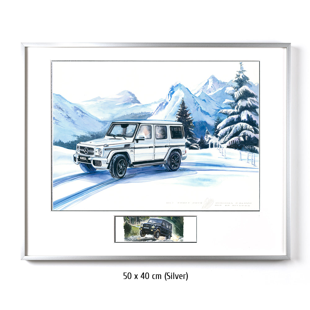 #0831 ""Mercedes G-Class in the snow""
