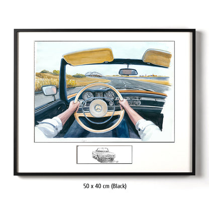 #0842  "Mercedes Benz 280 SL Pagode"