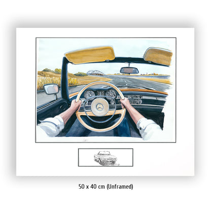 #0842  "Mercedes Benz 280 SL Pagode"