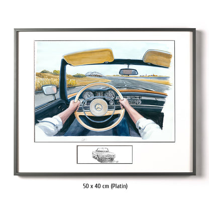 #0842  "Mercedes Benz 280 SL Pagode"