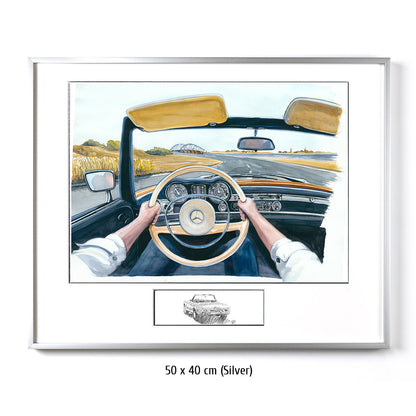 #0842  "Mercedes Benz 280 SL Pagode"