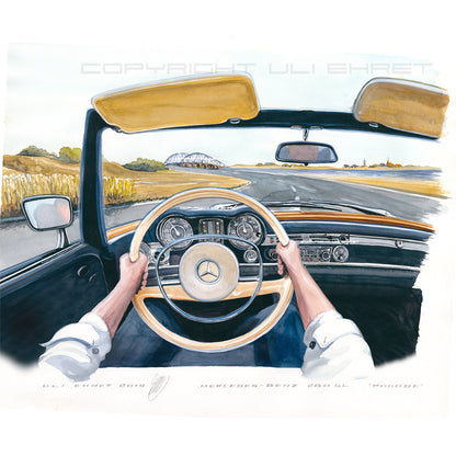 #0842  "Mercedes Benz 280 SL Pagode"