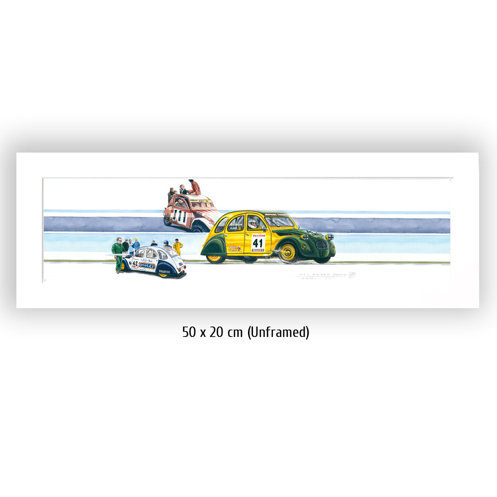 #0855 Citroen 2 CV 'Racing