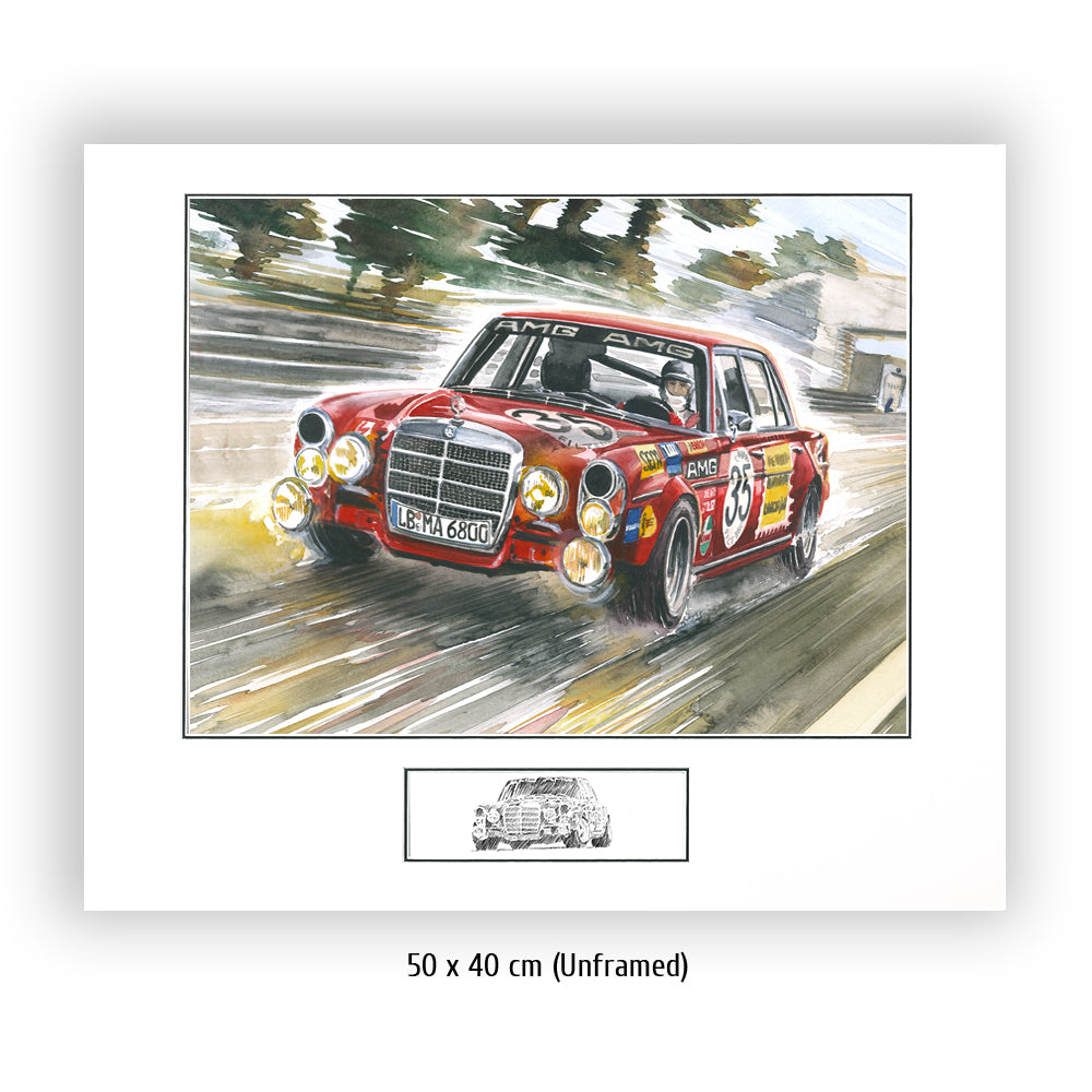 #0864 Mercedes AMG ""Red Pig""